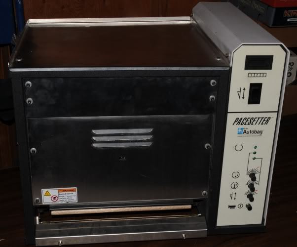 Autobag pacesetter hb-65 bagger handload table top
