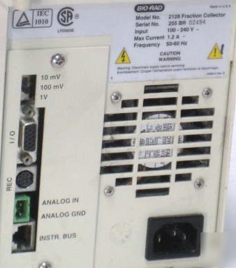Bio-rad biorad 2128 fraction collector