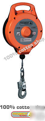Froment safety retractable cable fall arrest block 10M