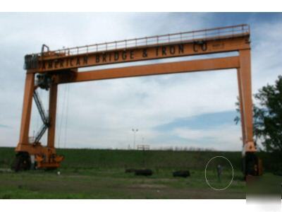 Mi-jack 800C travel lift mobile gantry crane 90K lb cap