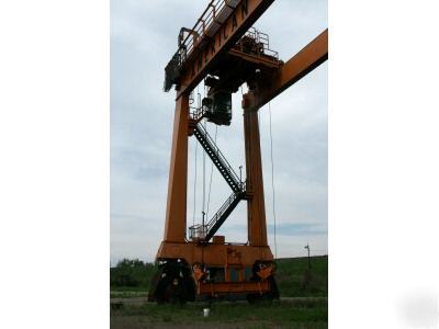 Mi-jack 800C travel lift mobile gantry crane 90K lb cap