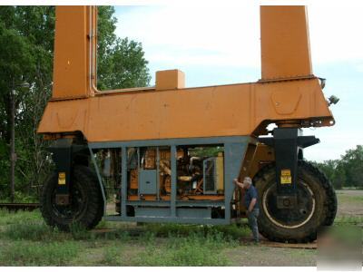 Mi-jack 800C travel lift mobile gantry crane 90K lb cap