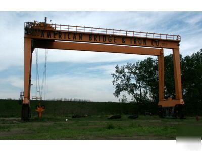 Mi-jack 800C travel lift mobile gantry crane 90K lb cap