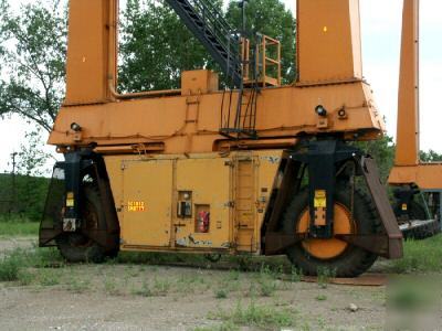 Mi-jack 800C travel lift mobile gantry crane 90K lb cap