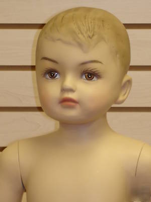 New brand flesh tone 4 boy toddler mannequin baby 1-4