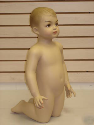 New brand flesh tone 4 boy toddler mannequin baby 1-4