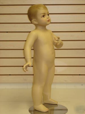 New brand flesh tone 4 boy toddler mannequin baby 1-4