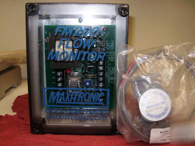 New maxi-tronic FM200 flow monitor 