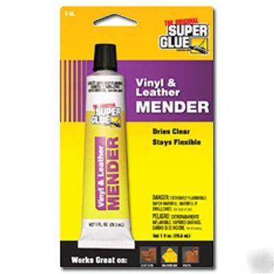 New the original super glue vinyl & leather mender 