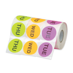 Shoplet select fri days of the week labels 1 red