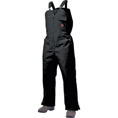Tough duck insulated overall - xx-l, black