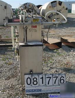 Used: kalish model 2200 piston filler. designed to run