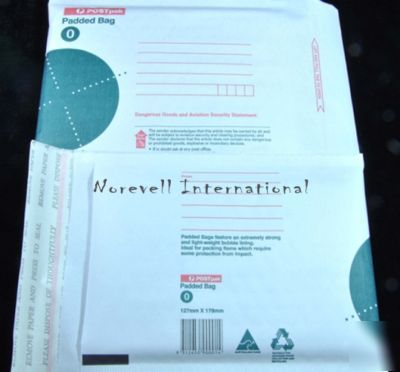 1 box 100 pieces bubble envelope postpak padded bag 0