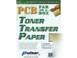 10 sheets pulsar toner transfer paper laser print pcb 