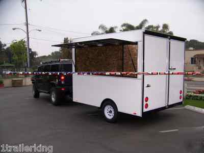 2010 enclosed event vendor catering concession trailer