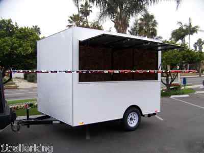 2010 enclosed event vendor catering concession trailer