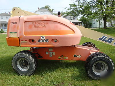 400S jlg 4WD genie skyjack scissor man boom lift basket