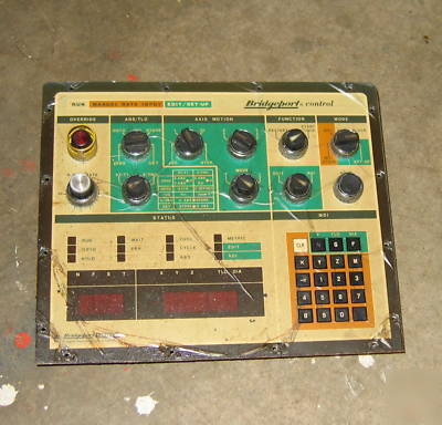 Bridgeport boss cnc control front panel w/ A026365 card