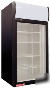 Cecilware 2.7CF countertop display refrigerator fridge