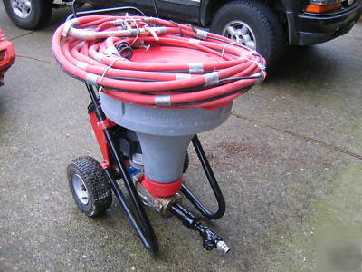 Drywall texture spray rig kodiak portable
