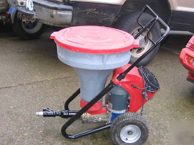 Drywall texture spray rig kodiak portable