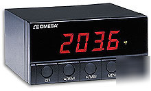 Monogram omega DP24-t 1/8 din thermocouple meter