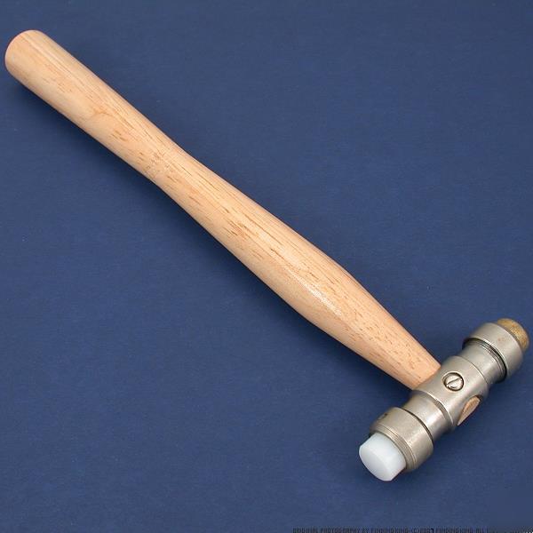 New brass nylon jewellers ring hammer mallet hand tool 