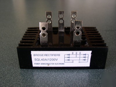 Rectifier, single or three phase 40 amp 1200 volt