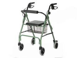 Red guardian envoy 460 economy rolling walker rollator