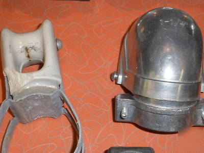 Riser weatherhead house knob top hubs electrical lot