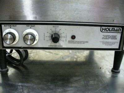 Used holmann conveyor toaster model T714H n/r