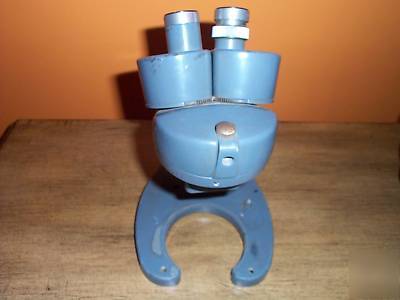 Vintage bausch & lomb binocular microscope