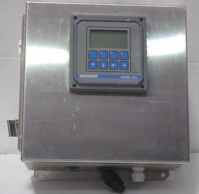 Rosemount 54E K35-ait-3893ZA analyzer controller w/cab