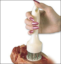 Steak tenderizer with 24 steel needles 