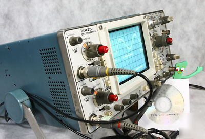 Tektronix 475 oscilloscope 200 mhz *ac/dc operation*