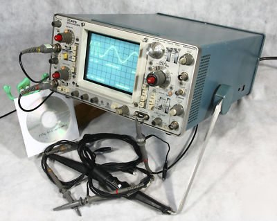 Tektronix 475 oscilloscope 200 mhz *ac/dc operation*