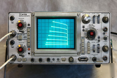 Tektronix 475 oscilloscope 200 mhz *ac/dc operation*