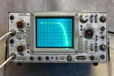 Tektronix 475 oscilloscope 200 mhz *ac/dc operation*