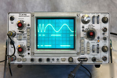 Tektronix 475 oscilloscope 200 mhz *ac/dc operation*
