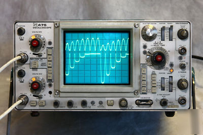 Tektronix 475 oscilloscope 200 mhz *ac/dc operation*