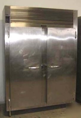 Traulsen two door stainless steel reach-in freezer
