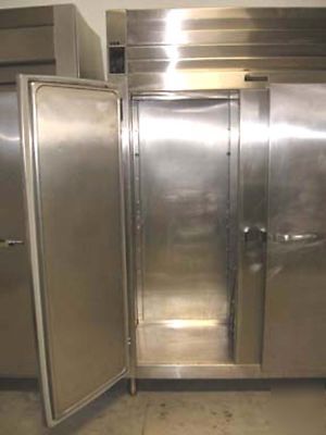 Traulsen two door stainless steel reach-in freezer