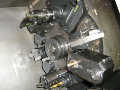 1996 monarch predator cnc lathe w/ barloader