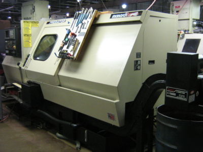 1996 monarch predator cnc lathe w/ barloader