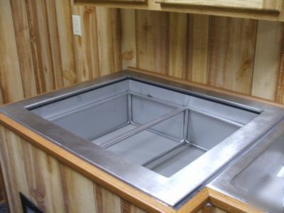Bbq smoker & log cabin concession trailer