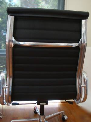 Eames leather EA335 office chair retro gas lift
