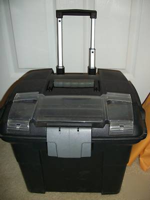 Lot of office supplies rolodex sharpie storage caddy 