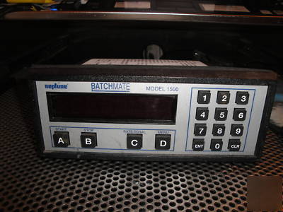 Neptune batchmate 1500 batch controller