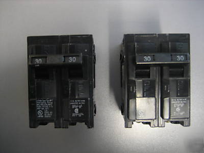 New 4 pieces siemens/murray lot of circuit breaker all 