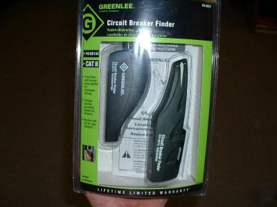 New greenlee circuit breaker finder cs-2072